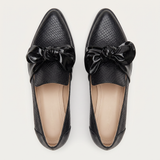 Claudia | Mocasines con lazo delicado