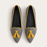 Olivia | Mocasines modernos a cuadros