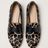Lola | Mocasines con estampado de leopardo