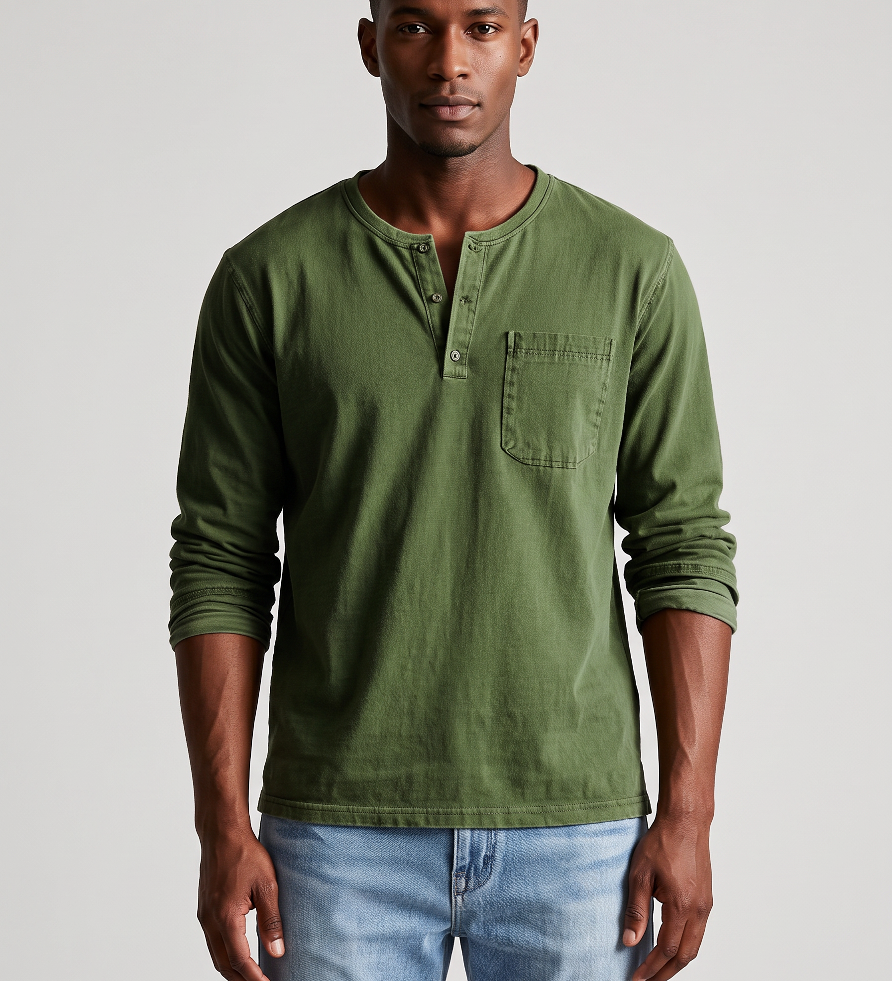 Hansi | Camisa Vintage de Manga Larga