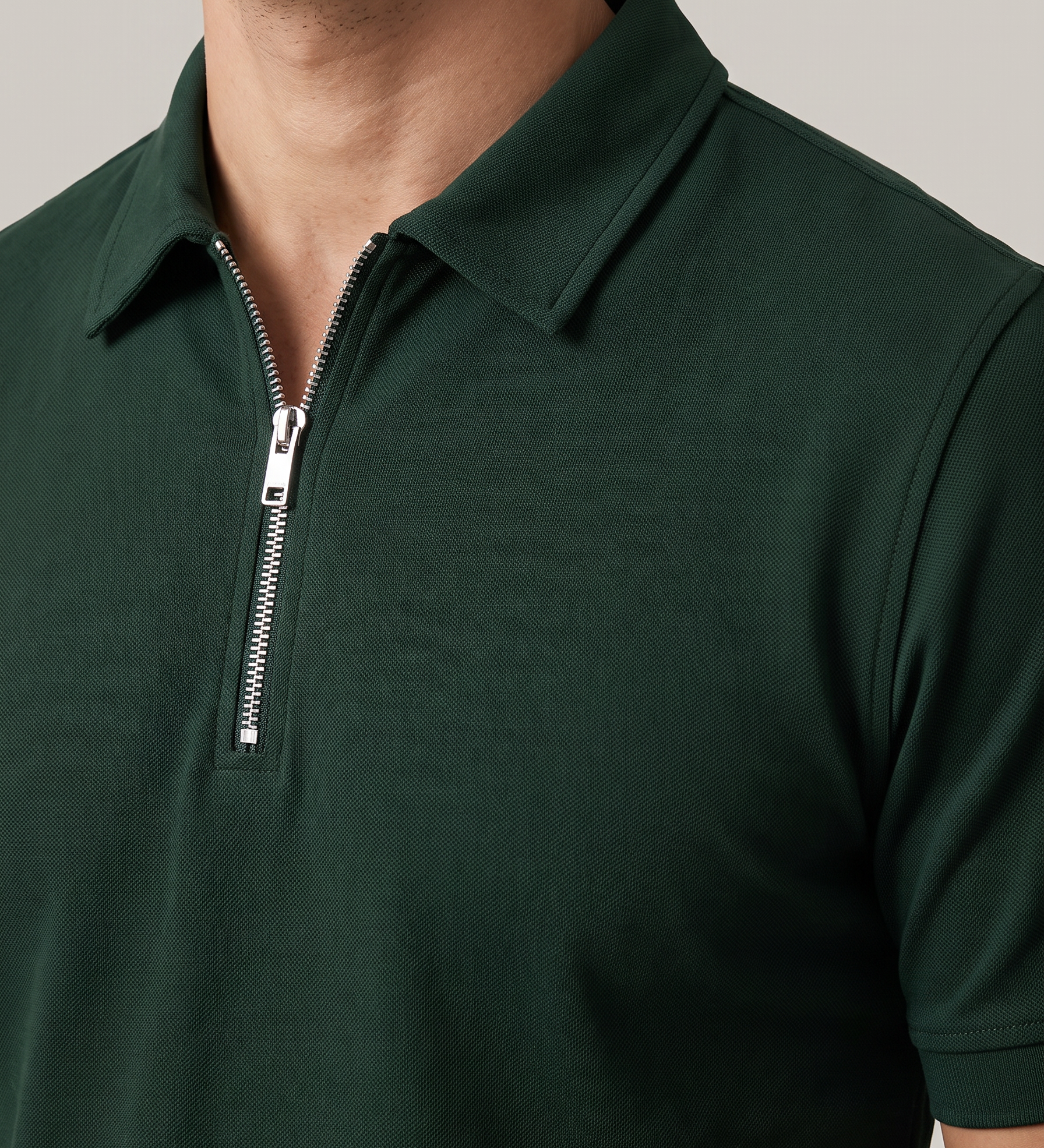 Evan | Polo con Cremallera