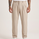 Pantalón chino baggy – Beige