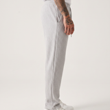 Pantalón estructurado de corte holgado – Gris