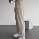 Pantalón chino baggy – Beige