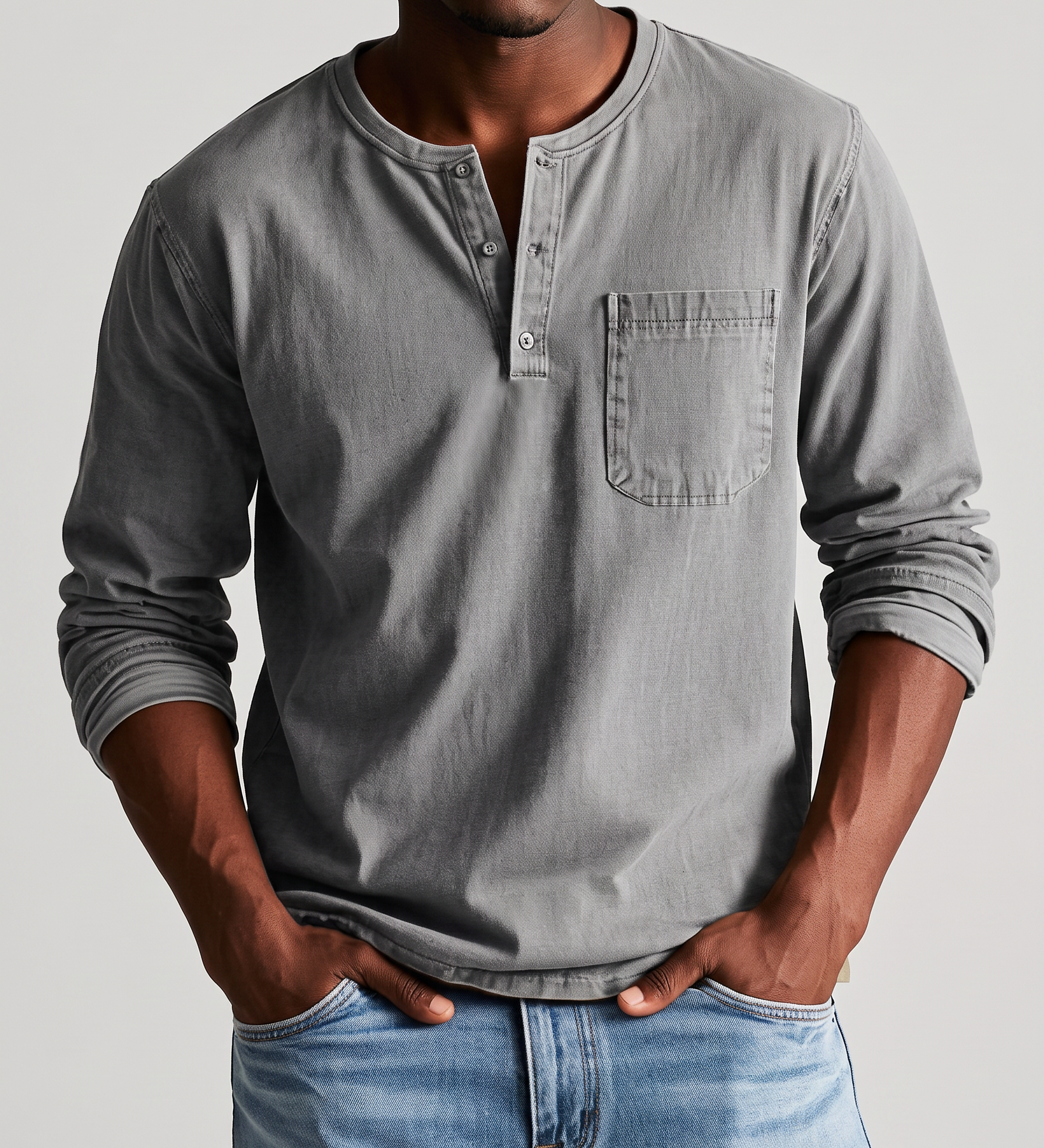 Hansi | Camisa Vintage de Manga Larga