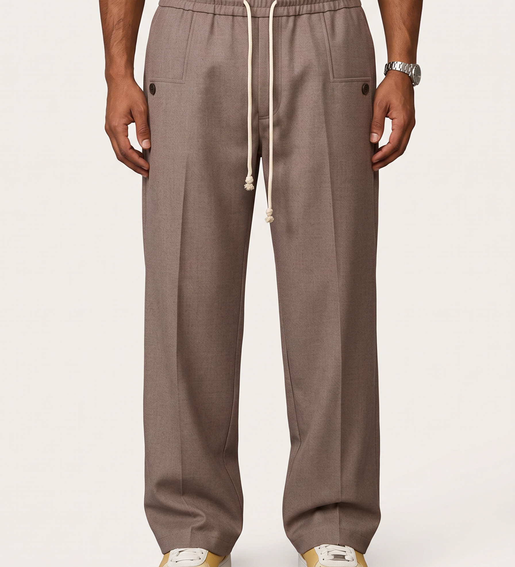 Victor | Pantalón Elegante con Cordón Ajustable