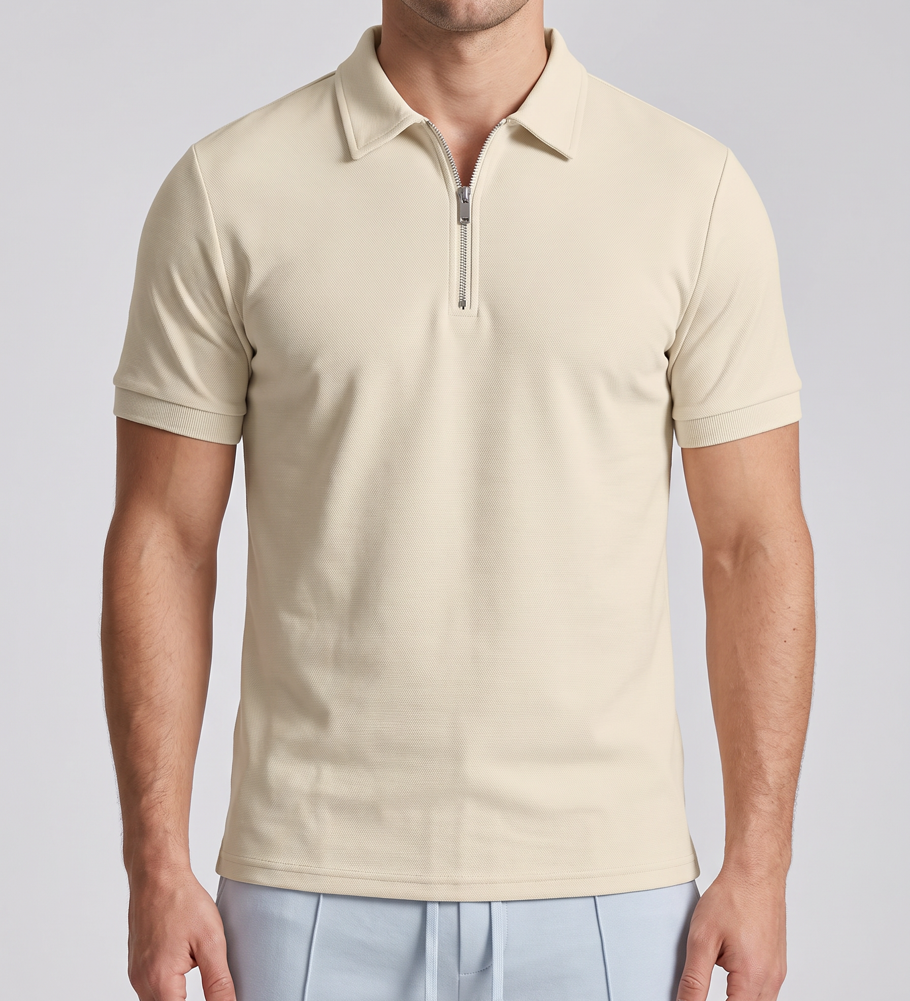 Evan | Polo con Cremallera