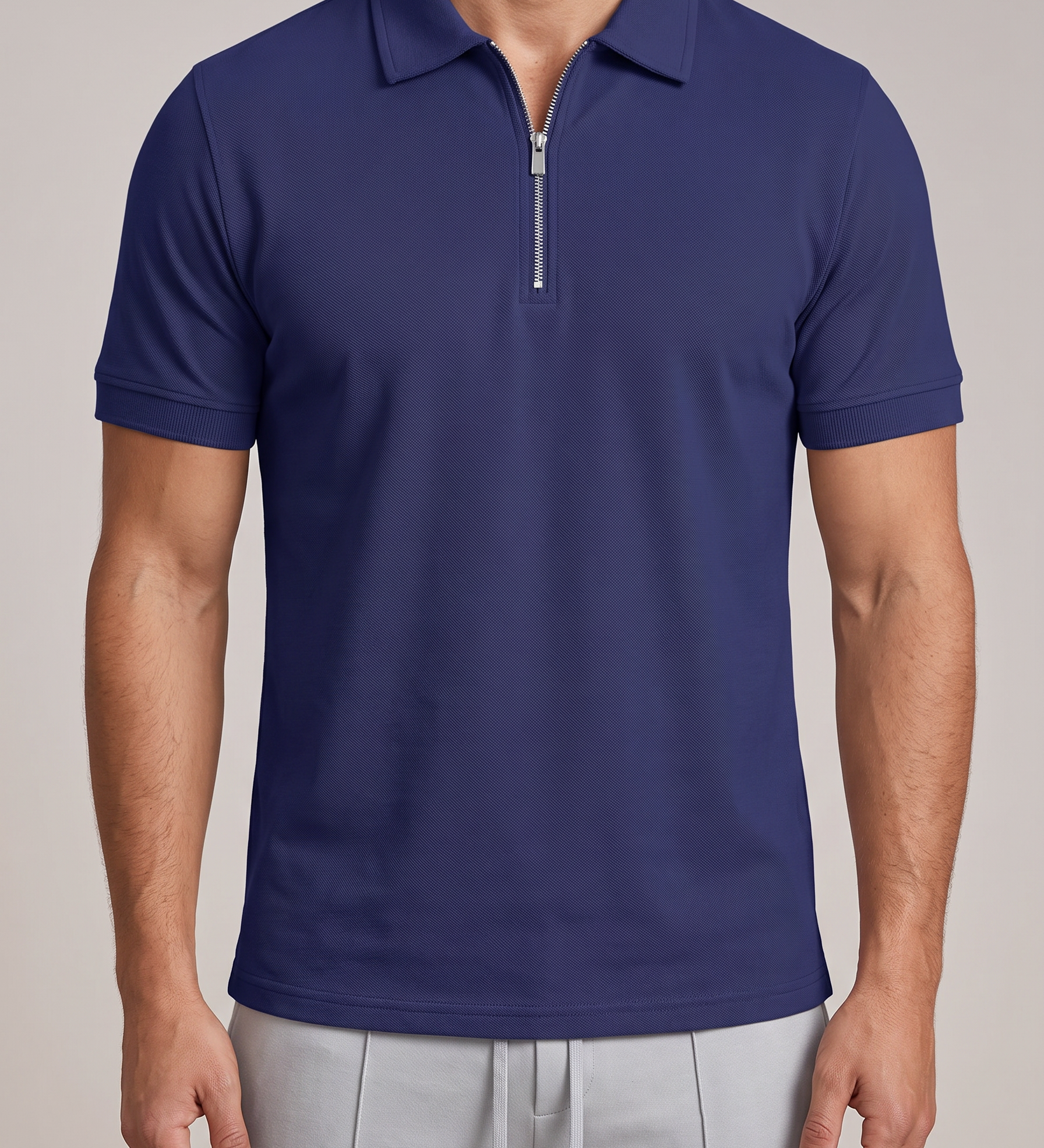 Evan | Polo con Cremallera