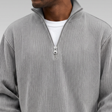 Tom | Jersey Ligero con Cuello de Cremallera