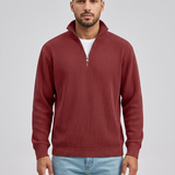 Tom | Jersey Ligero con Cuello de Cremallera