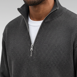 Tom | Jersey Ligero con Cuello de Cremallera