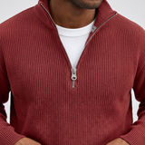 Tom | Jersey Ligero con Cuello de Cremallera