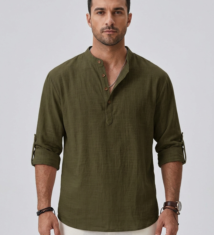 Leon | Camisa Casual Clásica