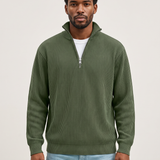 Tom | Jersey Ligero con Cuello de Cremallera