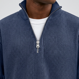 Tom | Jersey Ligero con Cuello de Cremallera