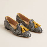 Olivia | Mocasines modernos a cuadros