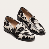 Vera | Mocasines con estampado de cebra
