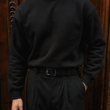 Sudadera básica oversize – Negro