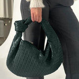 Bolso de Hombro Mediano Tejido