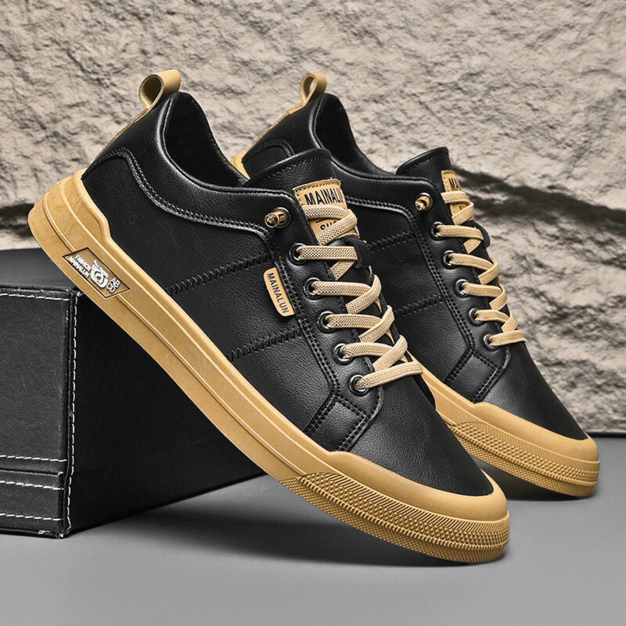HARRINGTON™ | Zapatillas de Cuero Clásicas