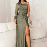 Vestido Chic de Corte Elegante