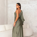 Vestido Chic de Corte Elegante