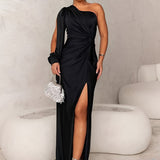 Vestido Chic de Corte Elegante